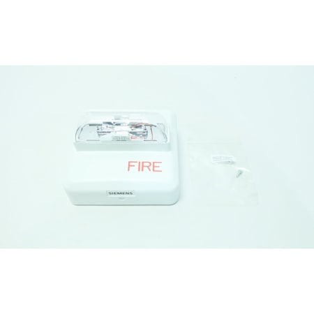 Siemens ZR-MC-W 106013 MULTI-CANDELA WHITE WALL MOUNT FIRE ALARM 500-636170